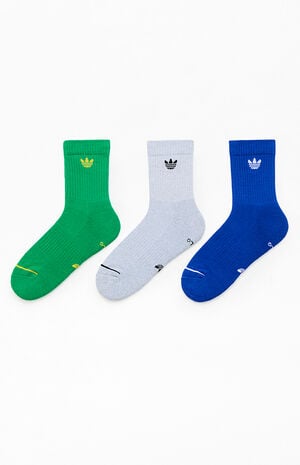 3 Pack Originals Trefoil Crew Socks image number 2
