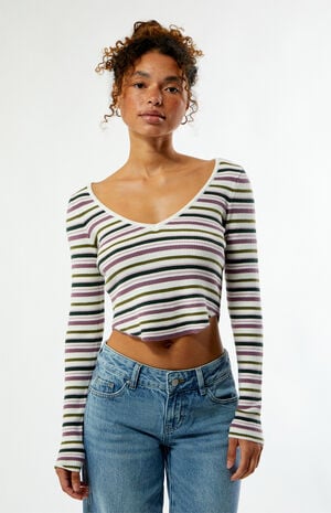 Woodland V-Neck Sweater image number 2