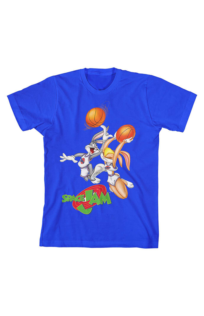 Kids space jam shop shirt
