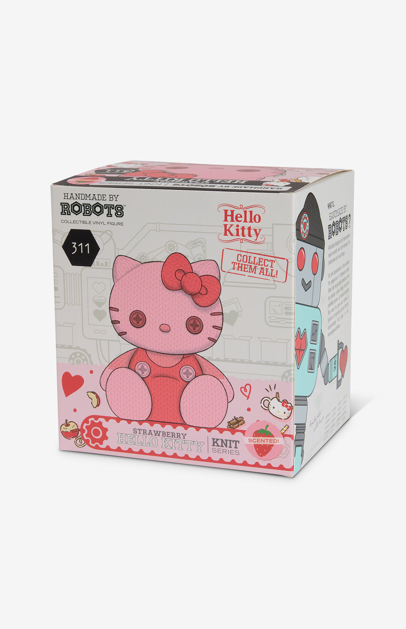 Sanrio Helly Kitty (Strawberry Scented) 311 Knit Series Vinyl Figure