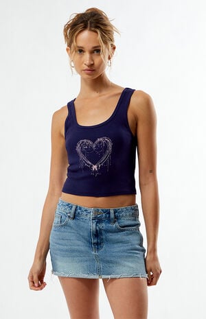 Charm Heart Tank Top image number 1