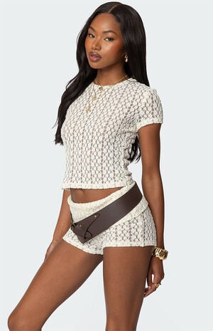 Rye Sheer Textured T-Shirt image number 3