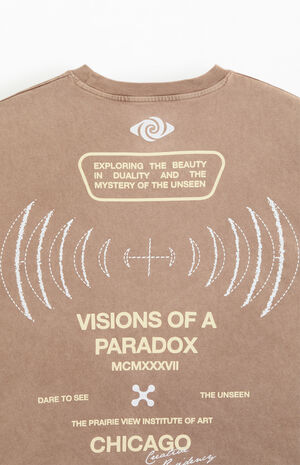 Visions Paradox Cropped Boxy T-Shirt image number 4