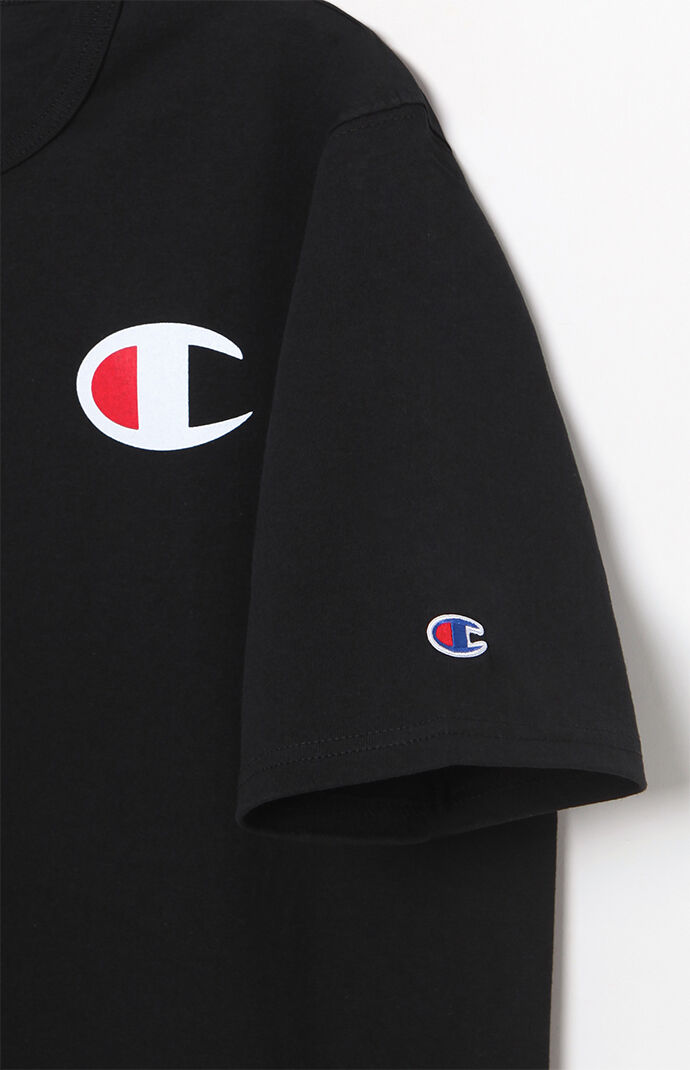 Champion Big C Logo T Shirt Pacsun