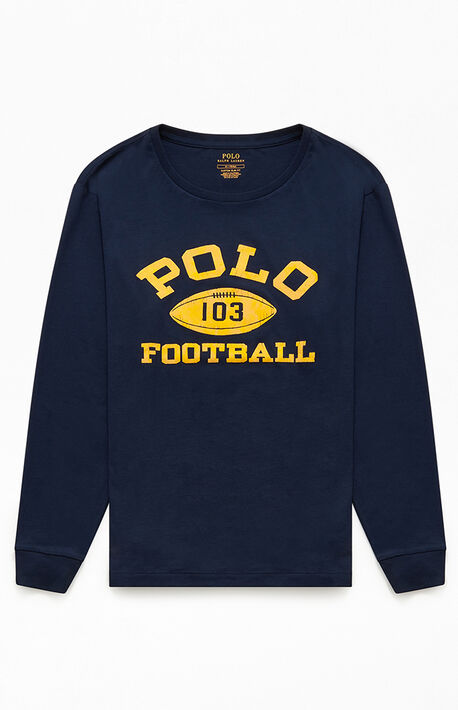 Navy Grays Hall Long Sleeve T-Shirt