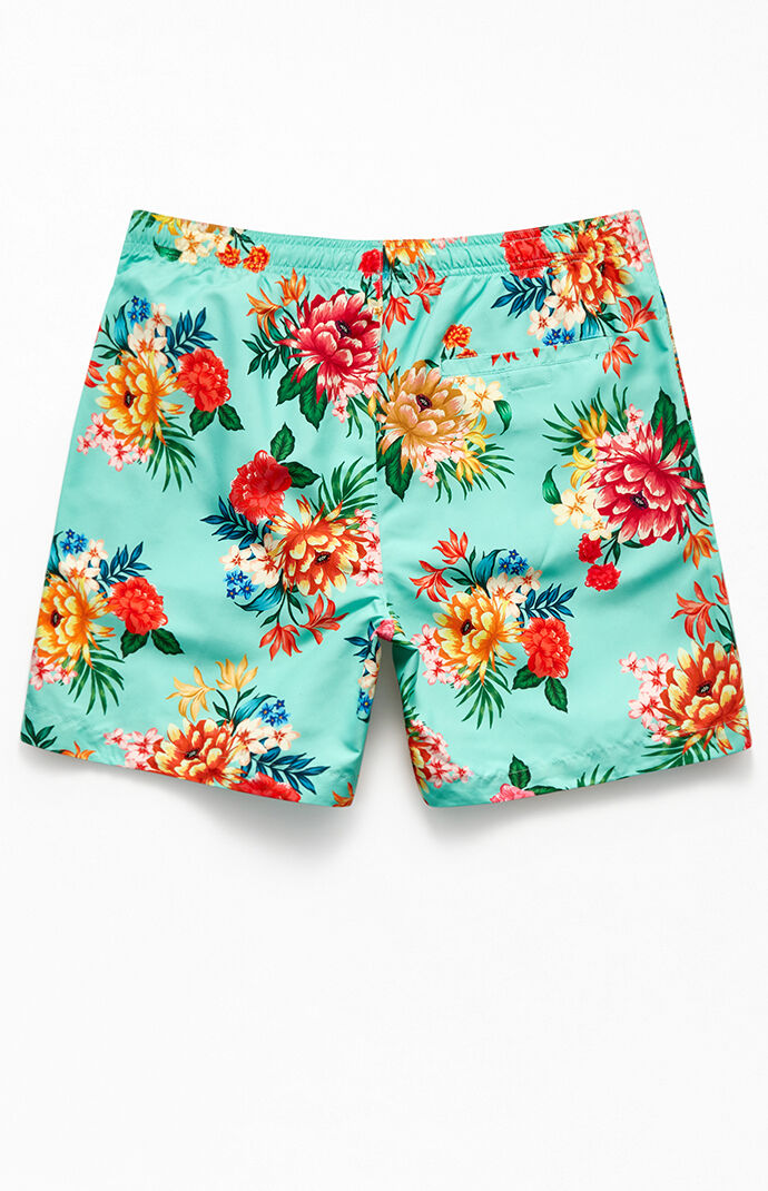 May Flower 17" Swim Trunks