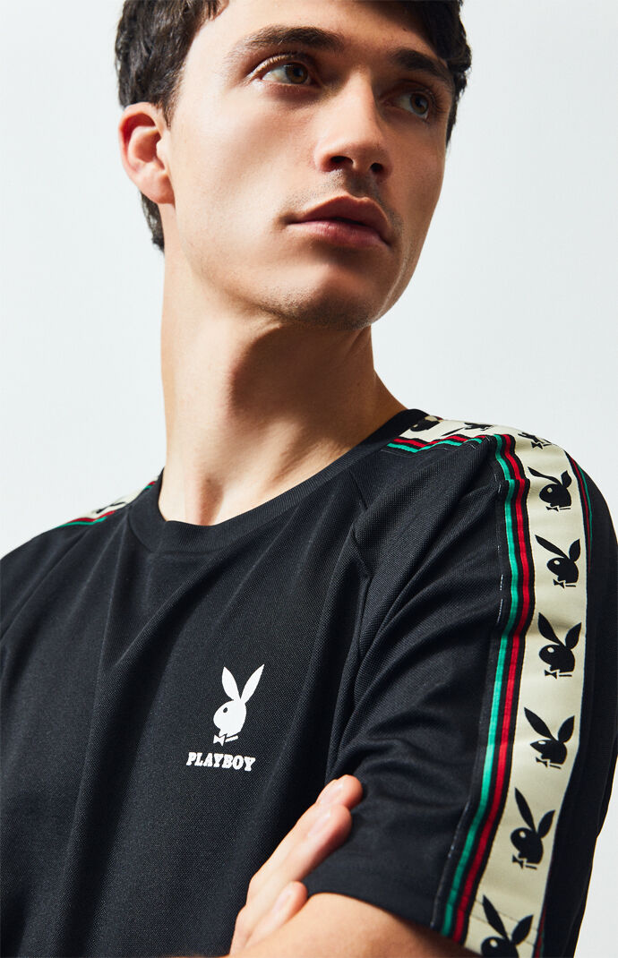 Playboy Logo Tape T Shirt PacSun PacSun