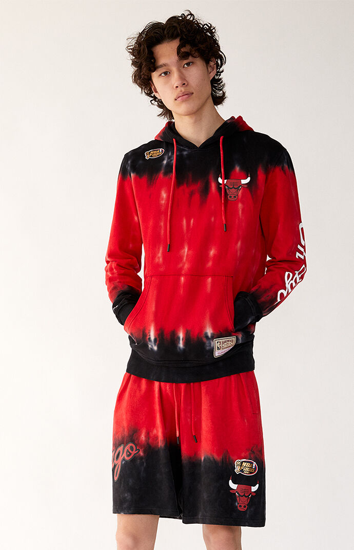 Tie-Dyed Bulls Hoodie