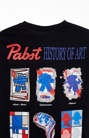 Pabst Blue Ribbon Art T-Shirt image number 4