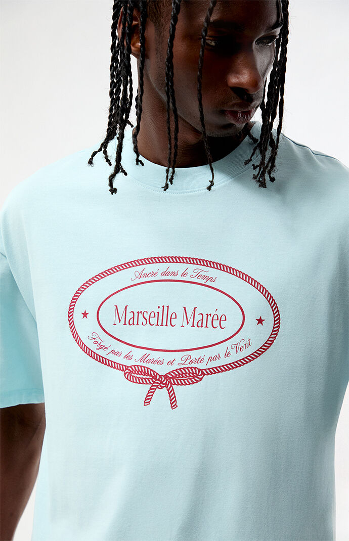 Pacsun Marseille Cropped Boxy T-Shirt