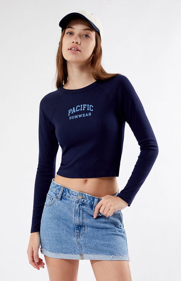 Pacific Sunwear Arch Long Sleeve T-Shirt