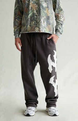 NY Raw Applique Baggy Sweatpants image number 3