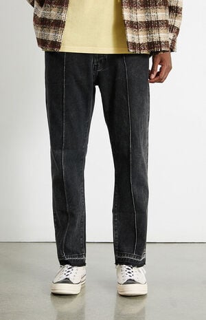 Dark Wash Loose Straight Jeans image number 2