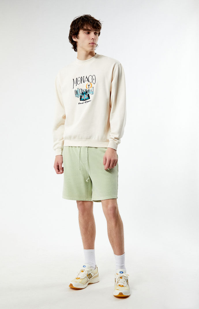 Pacsun Monaco Embroidered Crew Neck Sweatshirt | Pacsun