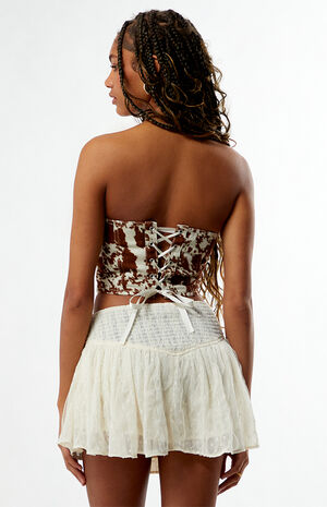 Bessie Denim Corset Top image number 2