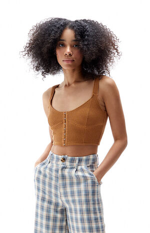 Tropics Corset Tank Top image number 1