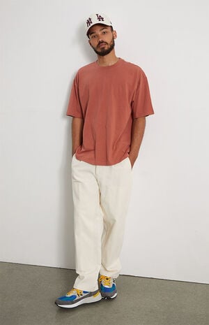 Redwood Loch Solid Boxy T-Shirt image number 4