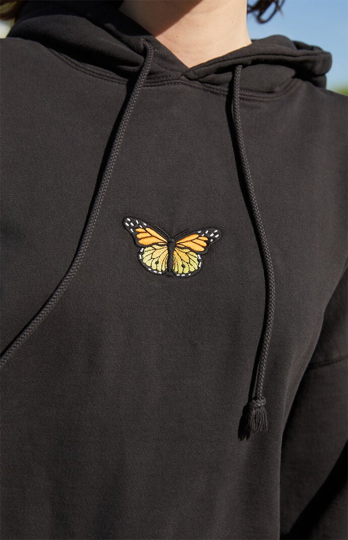 adidas blue butterfly sweatshirt