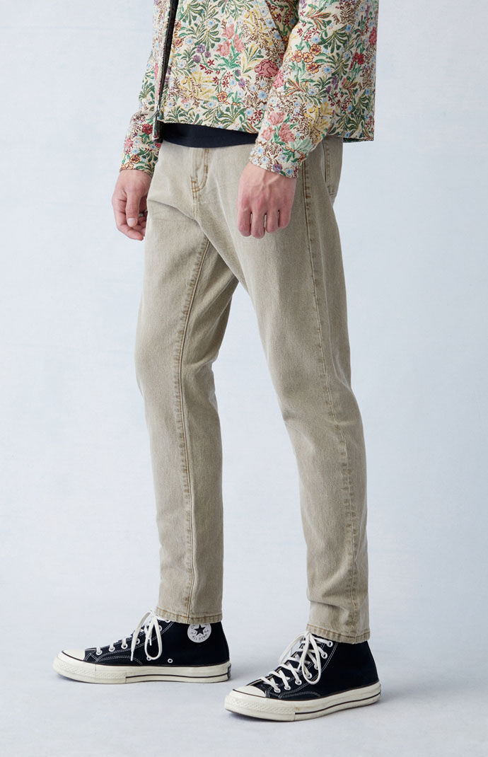 Pacsun Slim Jeans Stretch Comfort Tan