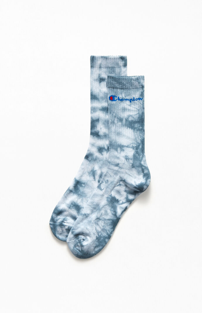 Tie-Dyed Crew Socks
