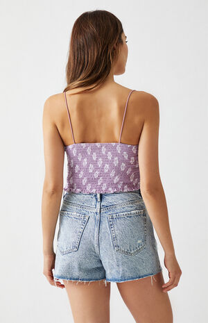 Smocked Bodice Cami Top Smocked Bodice Cami Top image number null