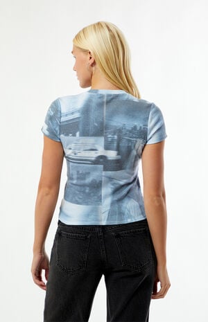 AOP Cityscape Skimmer T-Shirt image number 4