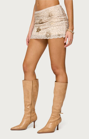 Astrid Beaded Mini Skirt image number 2