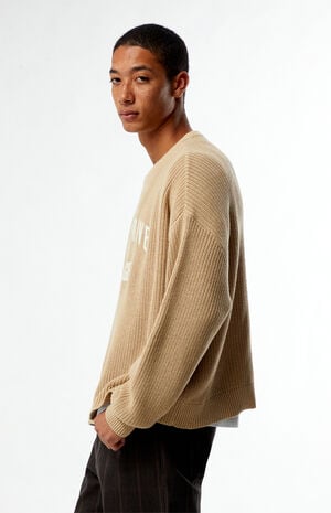 Palm Grove Lounge Ribbed Crew Neck Sweater image number 3