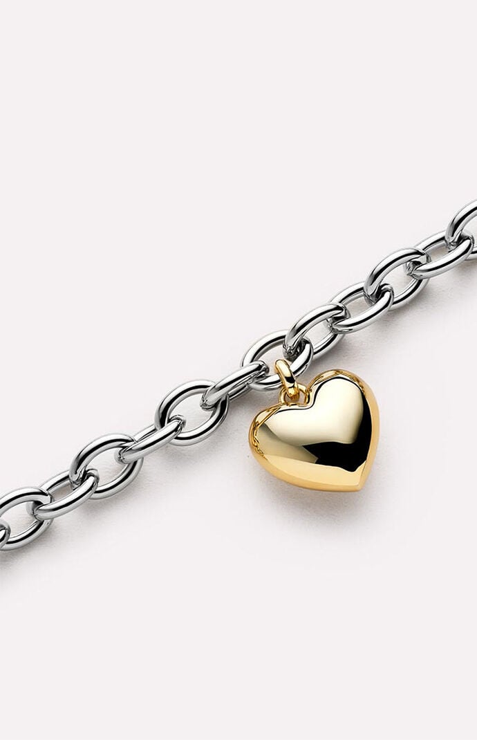 Ana Luisa Lev Two-Tone Chain Bracelet