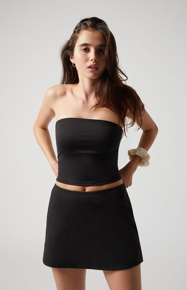 PAC 1980 WHISPER Active Black Alina Tube Top