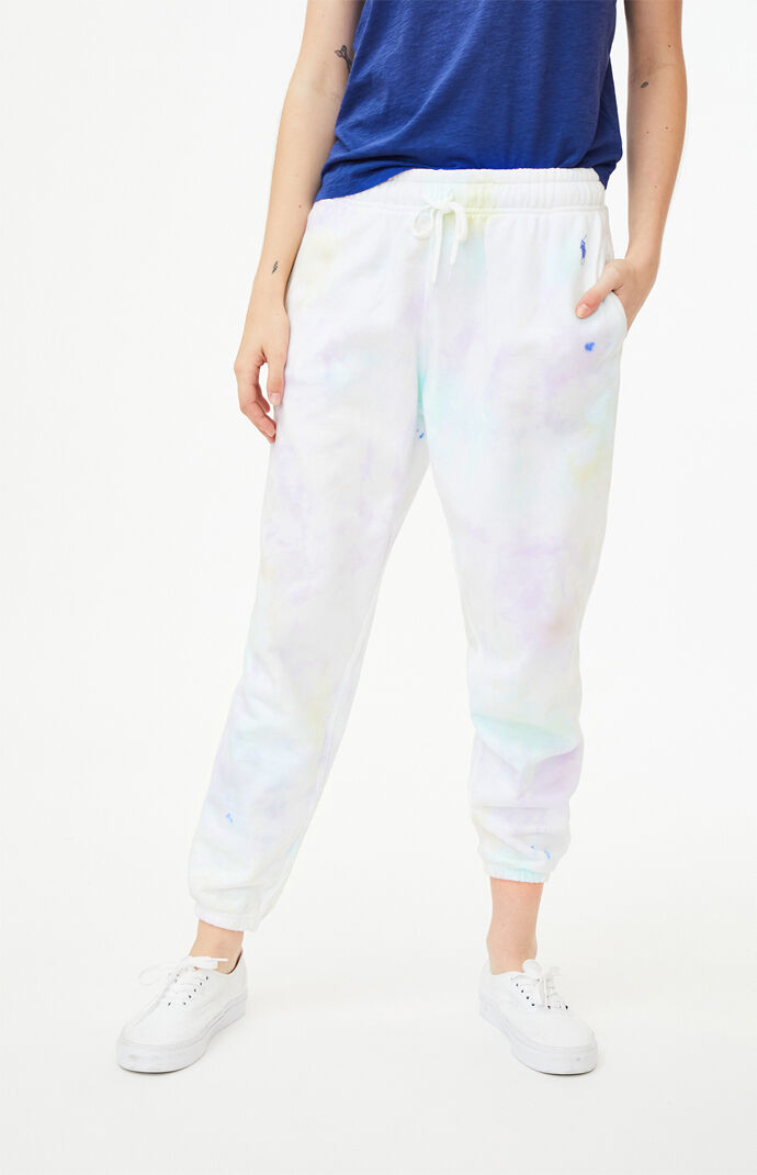 Polo ralph lauren tie clearance dye sweatpants
