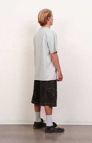 Dark Khaki Hammer Denim Walkshorts image number 7