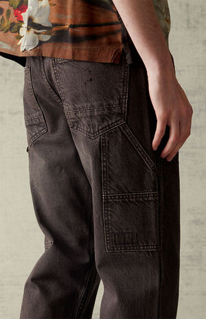 Eco Straight Brown Jeans image number 4