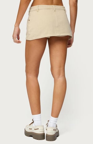 Camelia Denim Mini Skort image number 3