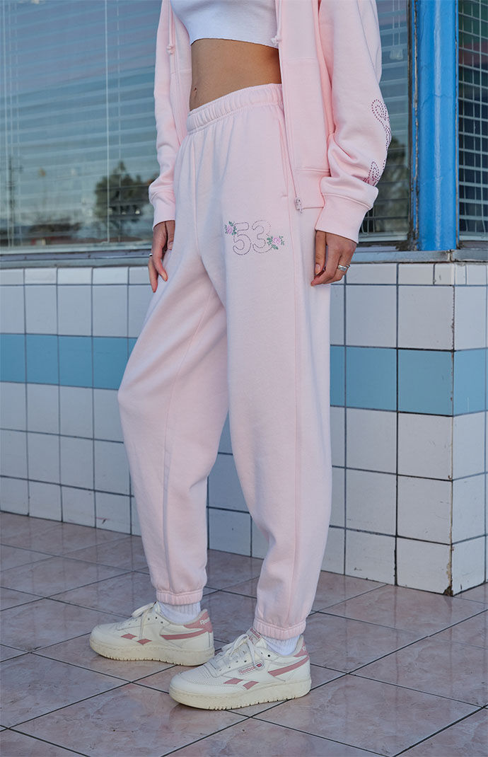 Pink pacsun sweatpants clearance