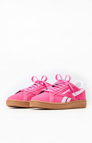 Women's Pink Club C Grounds UK Sneakers image number 2