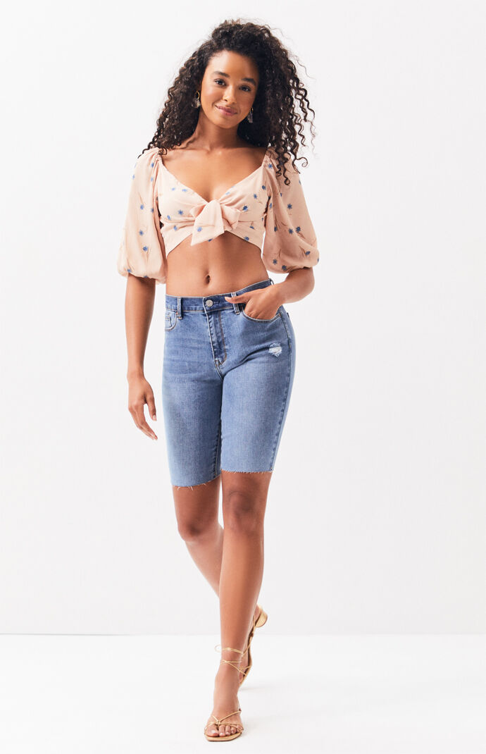 bicycle denim shorts