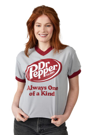 Dr Pepper Always One Of A Kind V-Neck T-Shirt image number 3