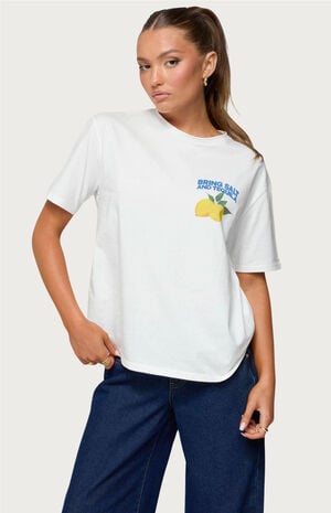 Let's Make Margs Oversized T-Shirt image number 1