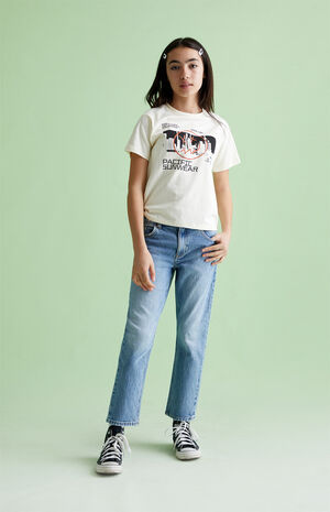 Medium Indigo '90s Straight Leg Jeans image number 1