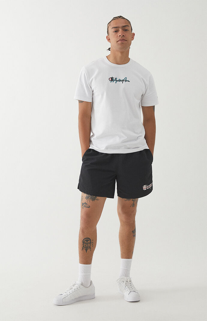 Stacked Nylon Rip Stop Shorts