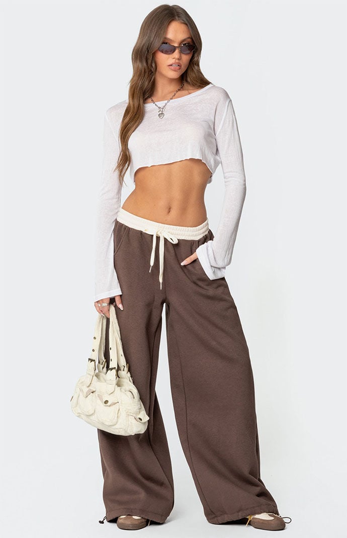 Edikted Mikki Wide Leg Sweatpants | PacSun
