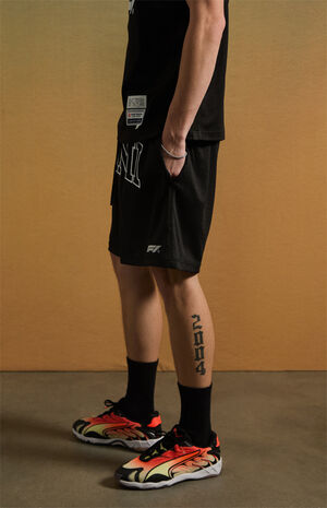 x Pacsun Miami Mesh Basketball Shorts image number 4