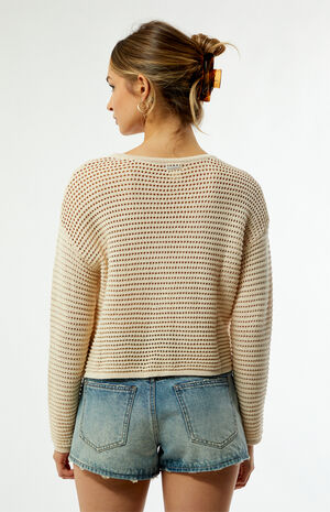 Daybreak Open Knit Sweater image number 3