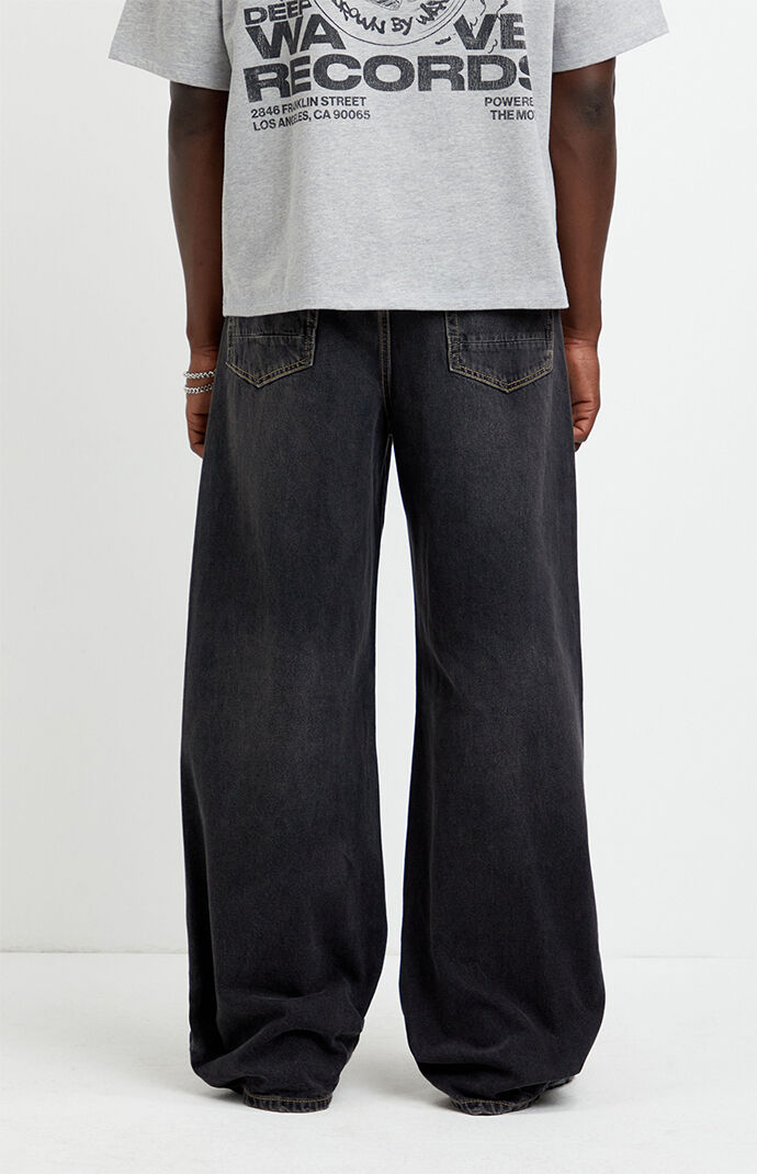 Pacsun Blake Extreme Baggy Jeans Black | Pacsun