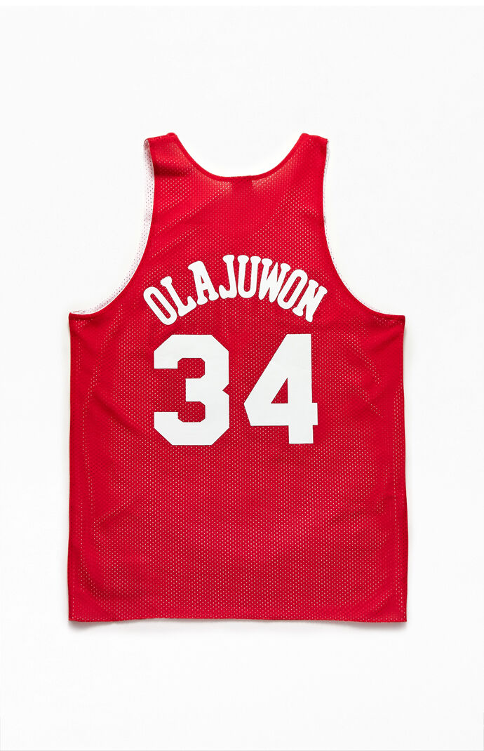 Rockets Olajuwon Reversible Basketball Jersey
