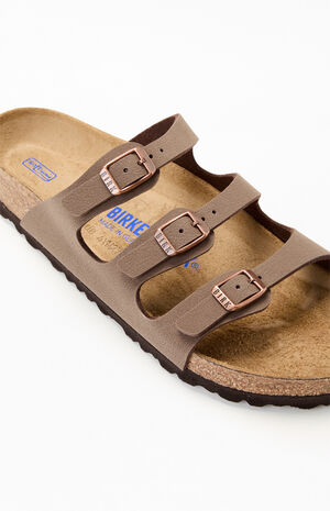 Women's Florida Soft Footbed Sandals Mocha image number 6