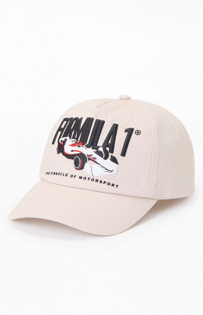 Formula 1 x PacSun Graphic Tan Snapback Hat