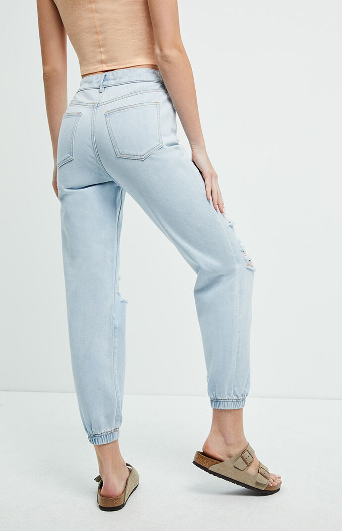 pacsun denim joggers