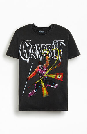 Marvel Gambit Vintage Oversized T-Shirt image number 1